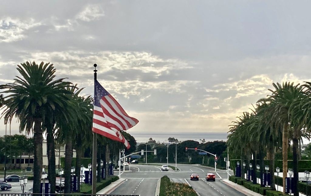 View From Fashion Island, Newport Beach